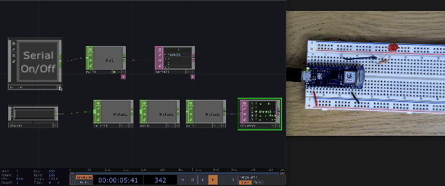 ChopExecute Script Serial Communication Network