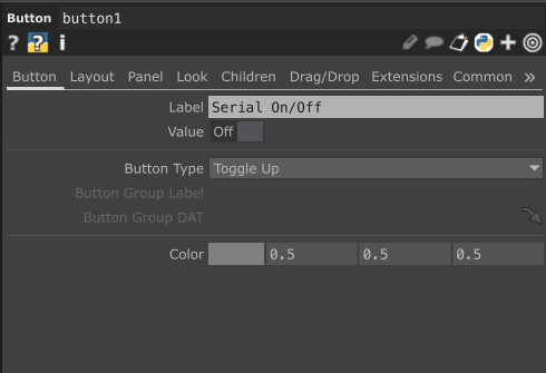 button settings toggle button settings toggle
