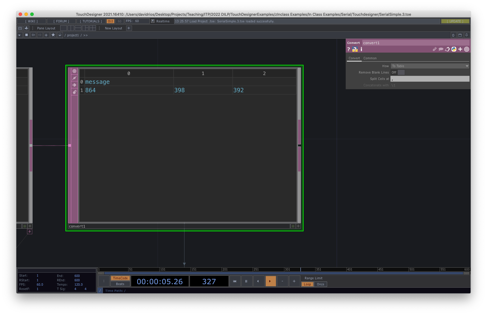 Serial To Convert
