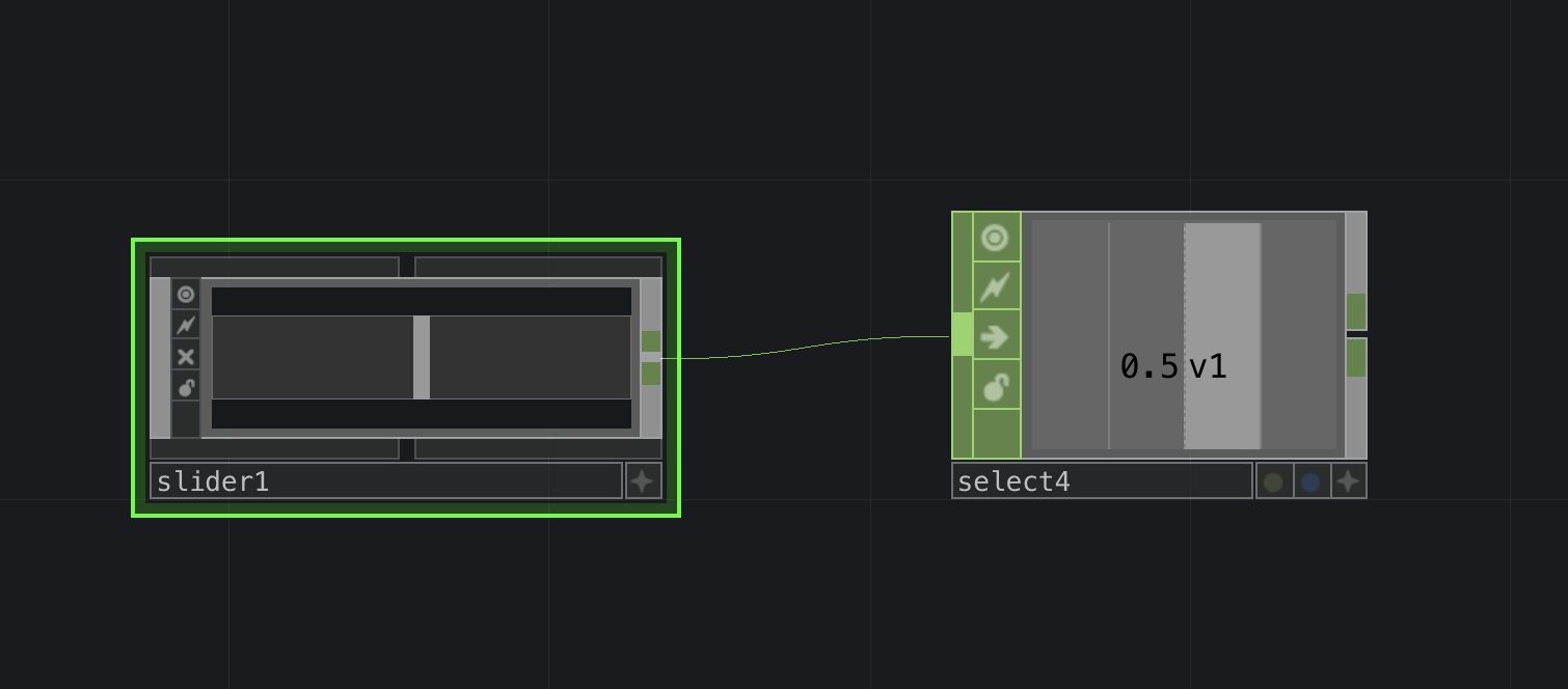 Slider to Select Slider